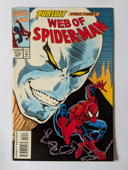 Web of Spider-Man #112 Marvel Comic Book