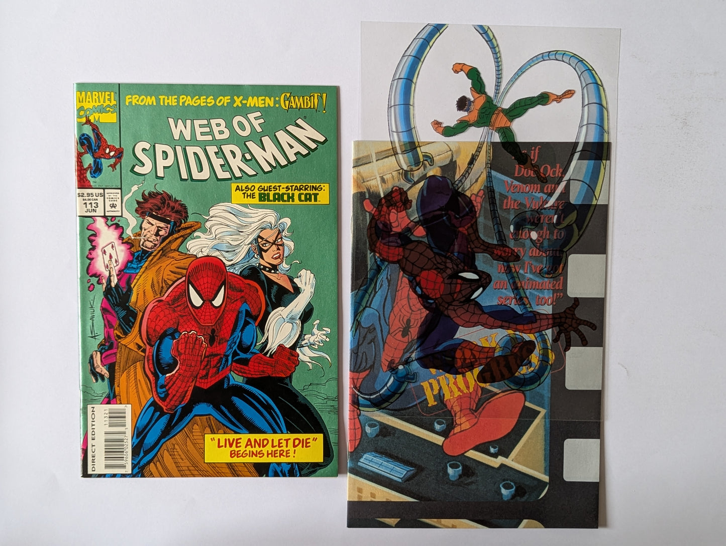 Web of Spider-Man #113 Marvel Comic Book