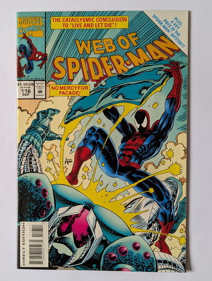 Web of Spider-Man #116 Marvel Comic Book