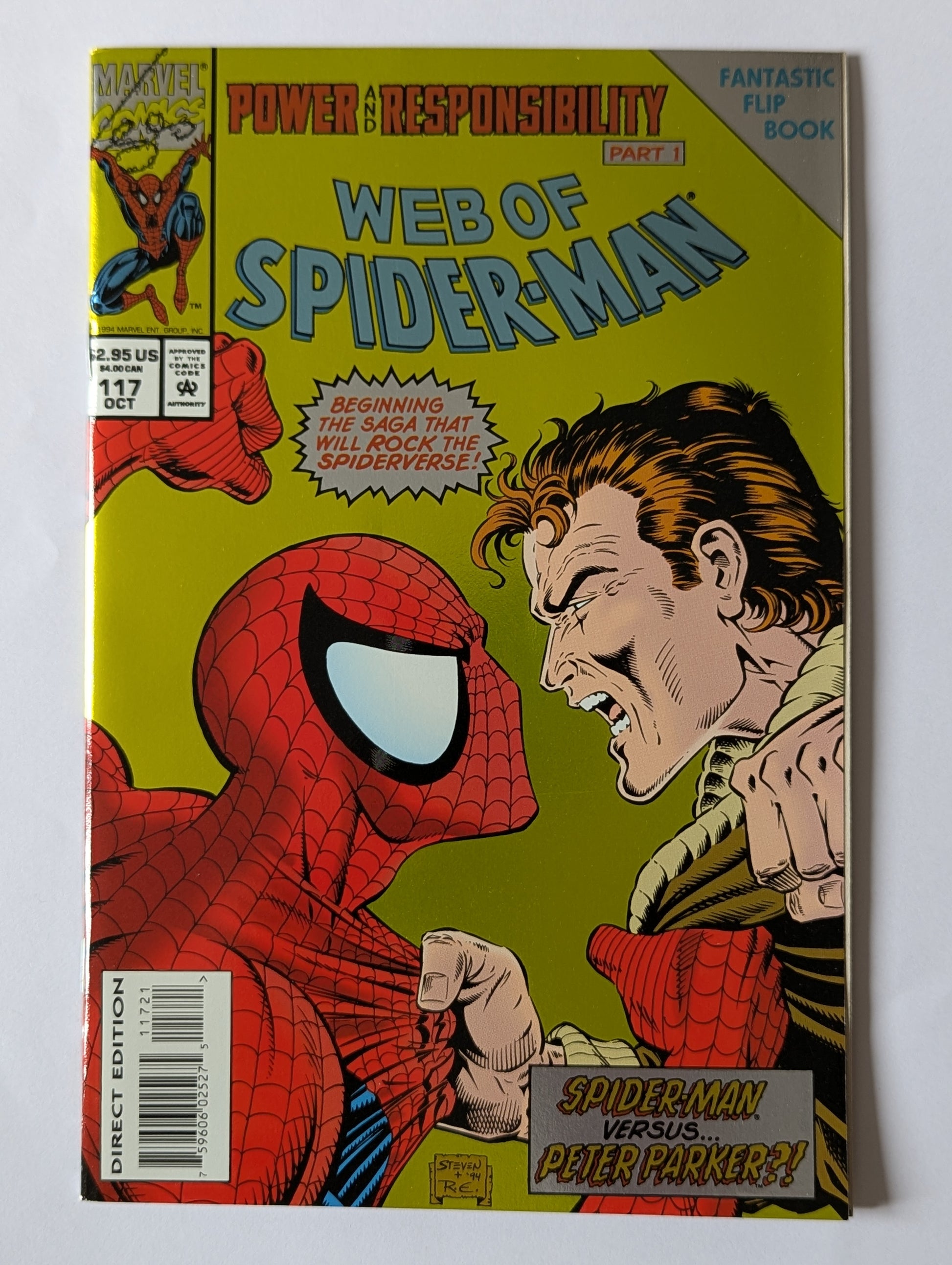 Web of Spider-Man #117 Marvel Comic Book