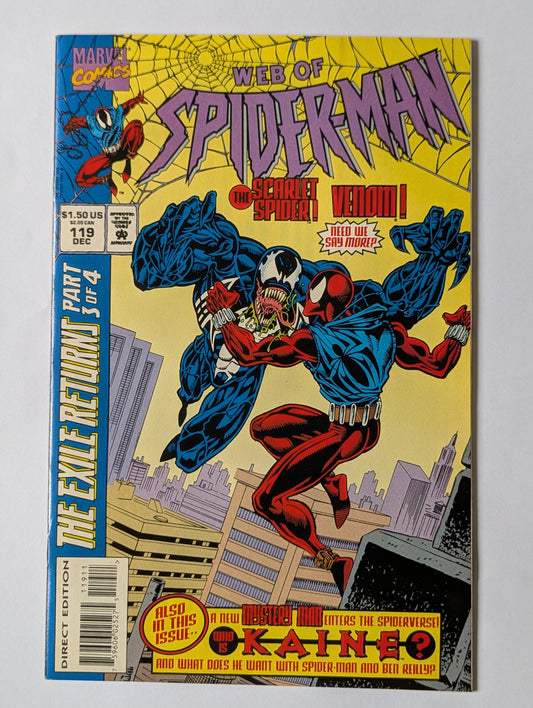 Web of Spider-Man #119 Marvel Comic Book