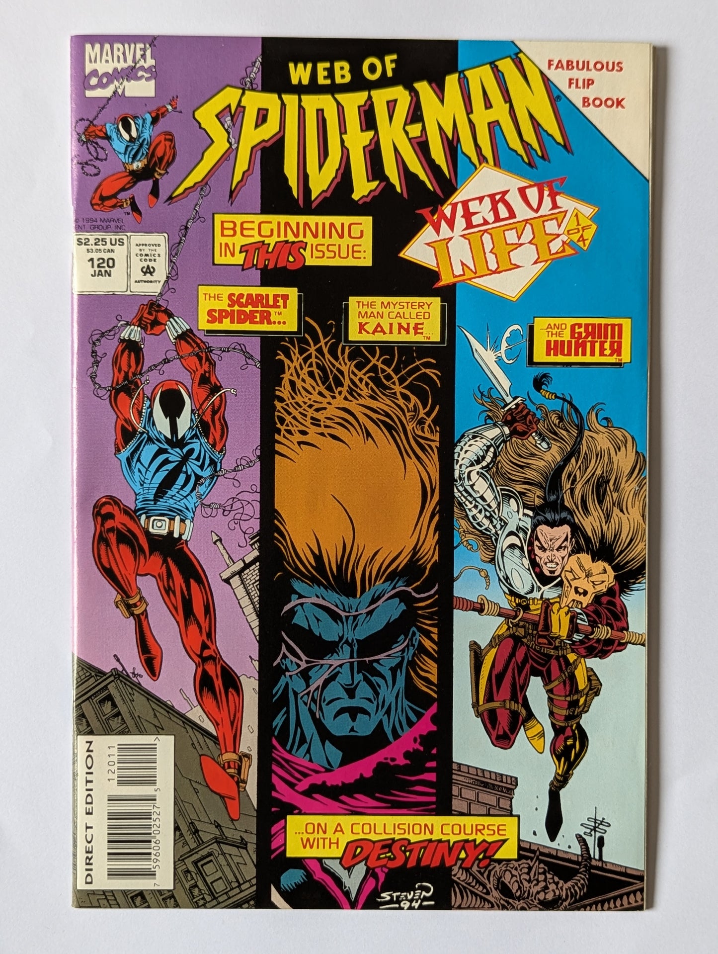 Web of Spider-Man #120 Marvel Comic Book