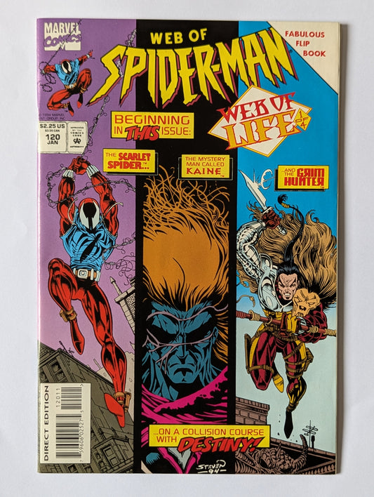 Web of Spider-Man #120 Marvel Comic Book