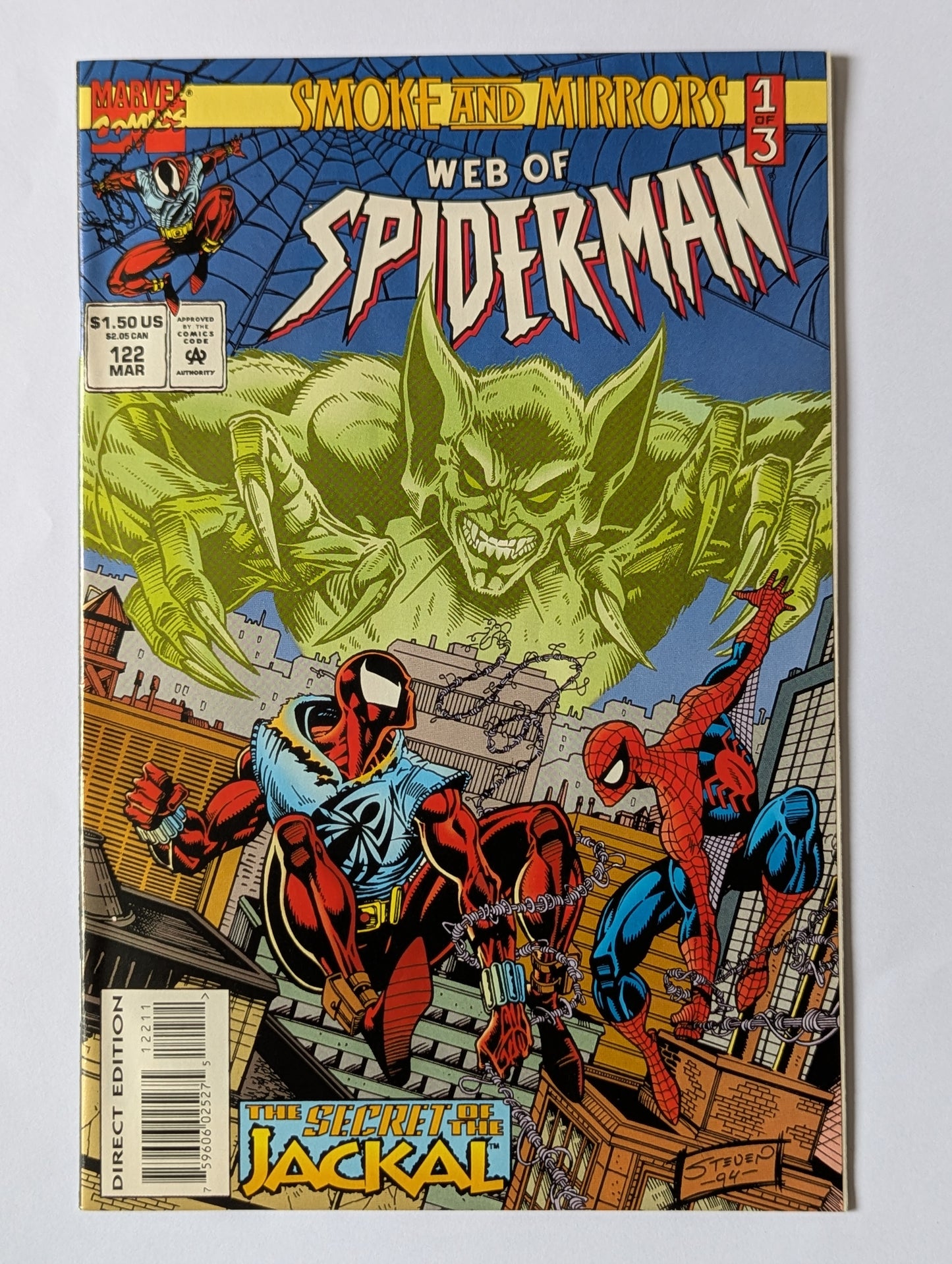 Web of Spider-Man #122 Marvel Comic Book