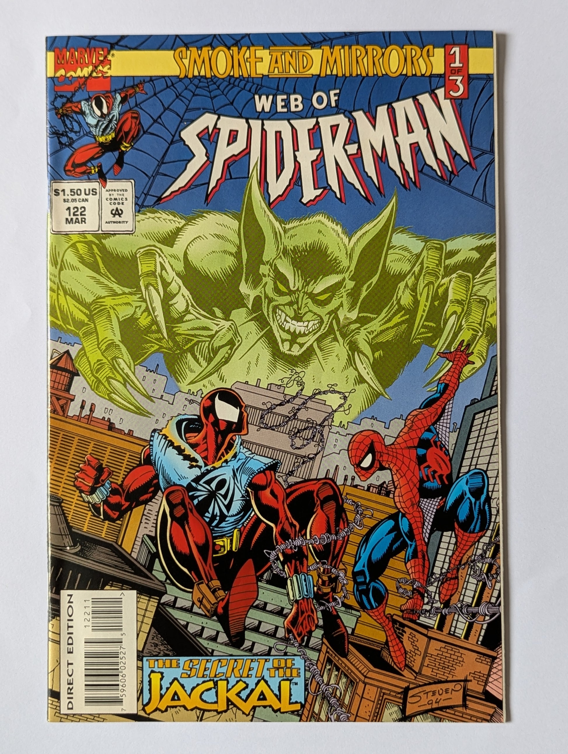Web of Spider-Man #122 Marvel Comic Book
