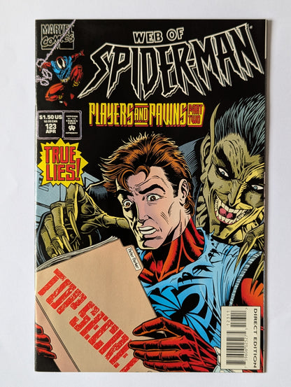 Web of Spider-Man #123 Marvel Comic Book