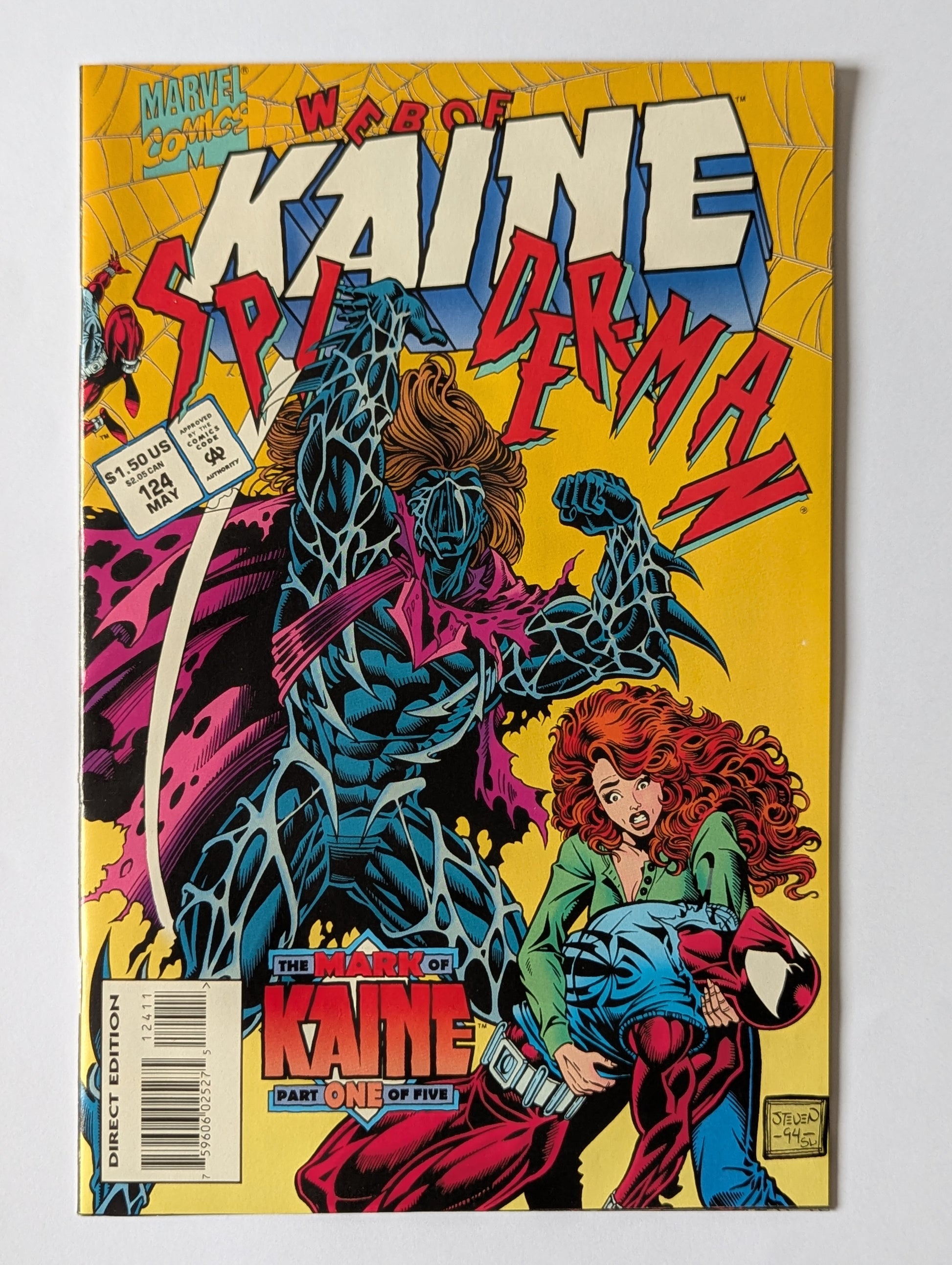 Web of Spider-Man #124 Marvel Comic Book