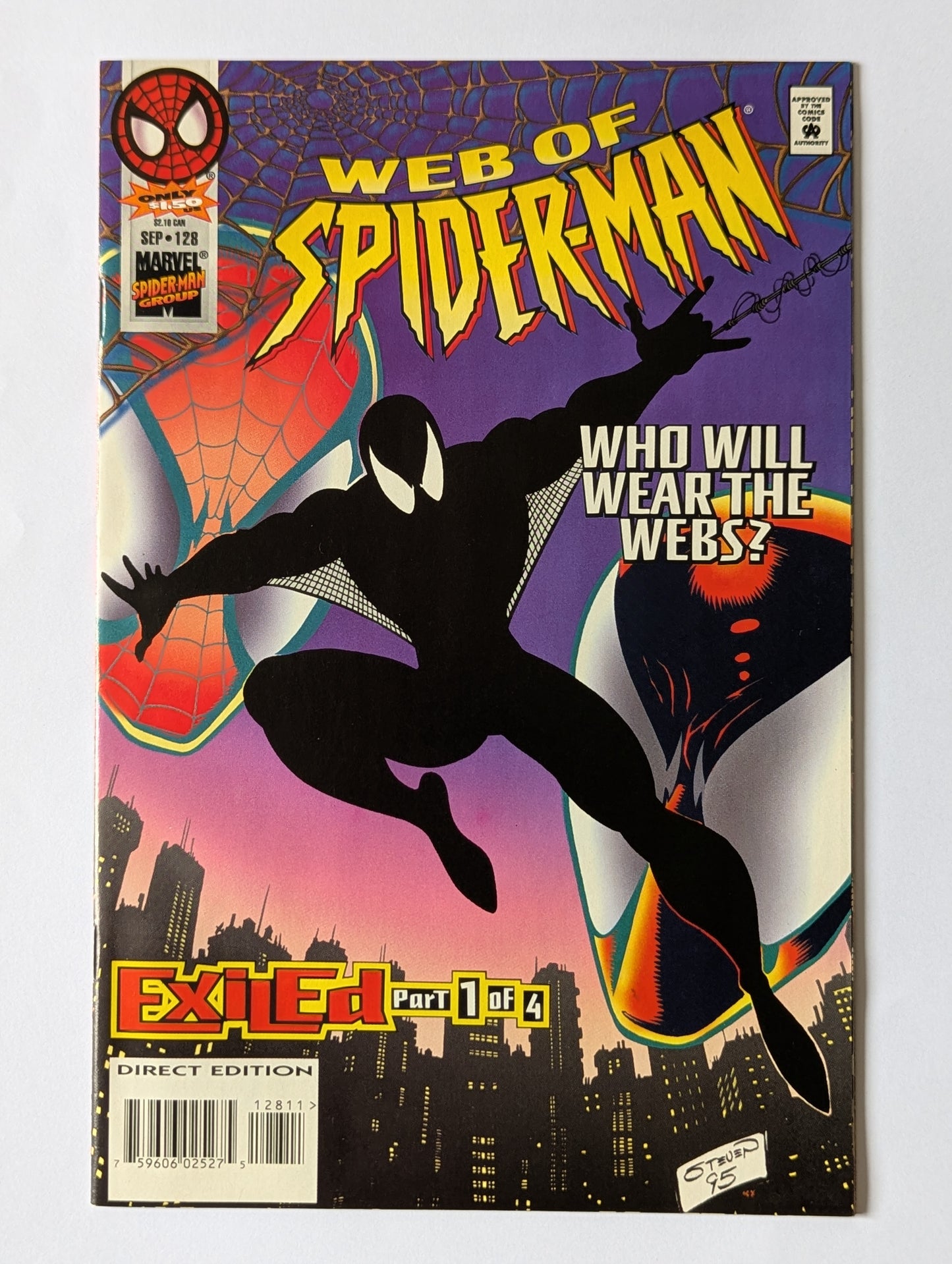 Web of Spider-Man #128 Marvel Comic Book