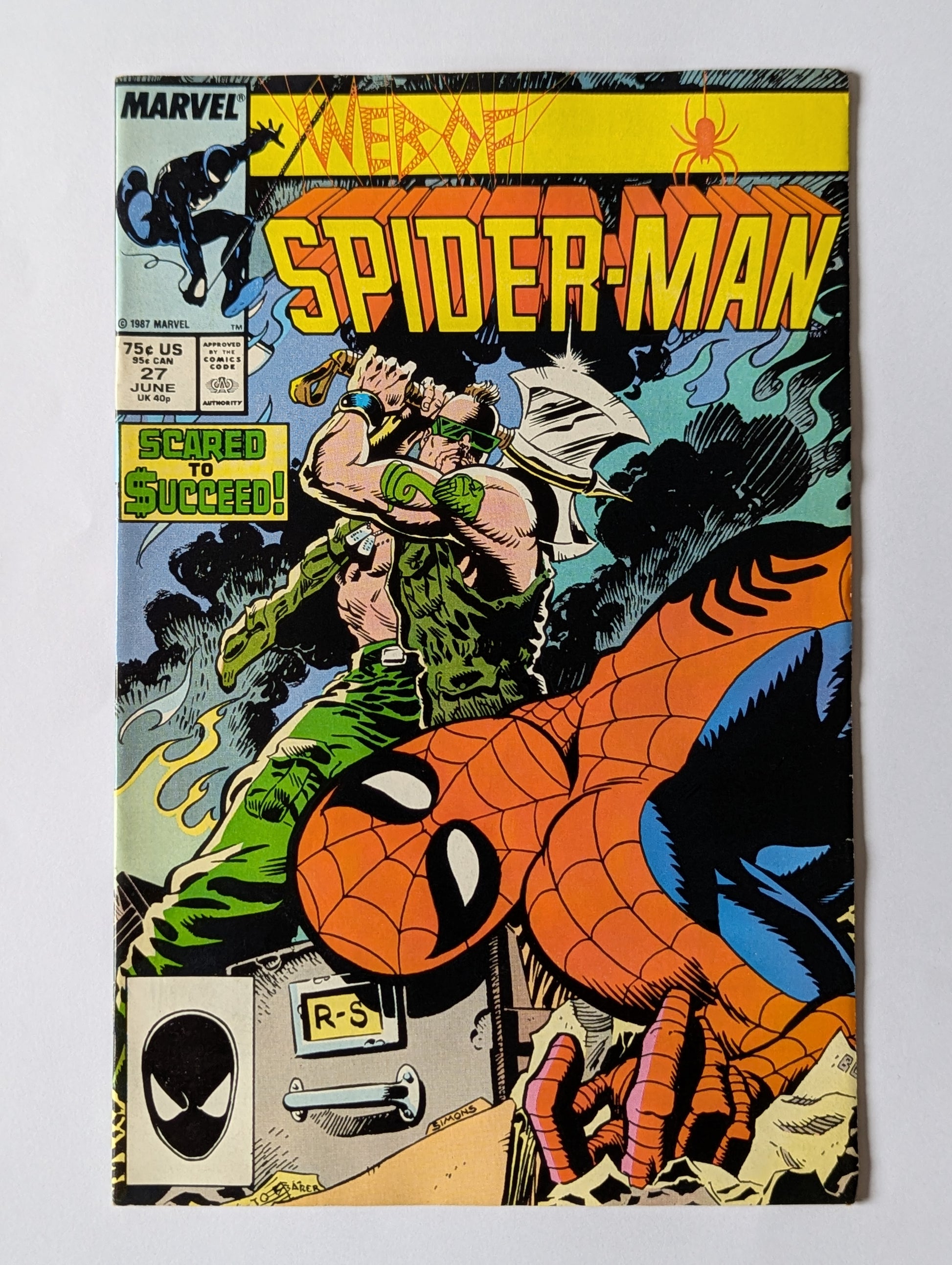 Web of Spider-Man #27 Marvel Comic Book