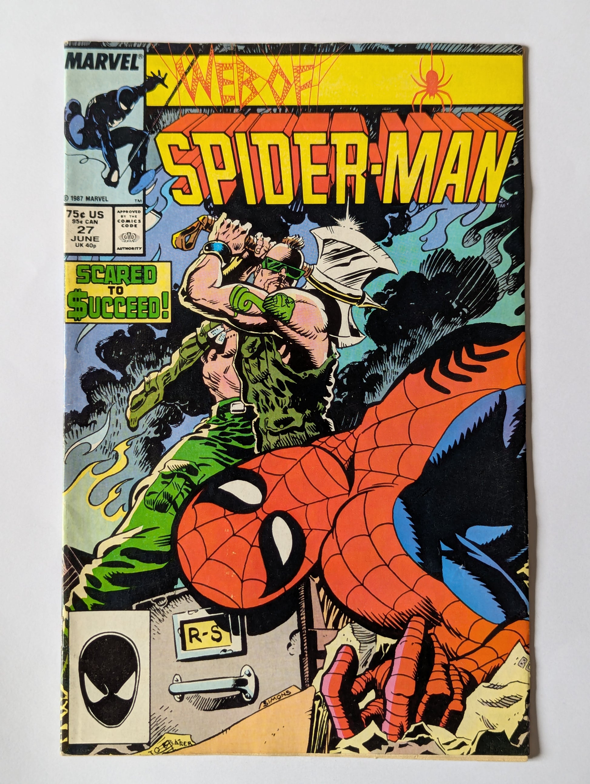 Web of Spider-Man #27 Marvel Comic Book