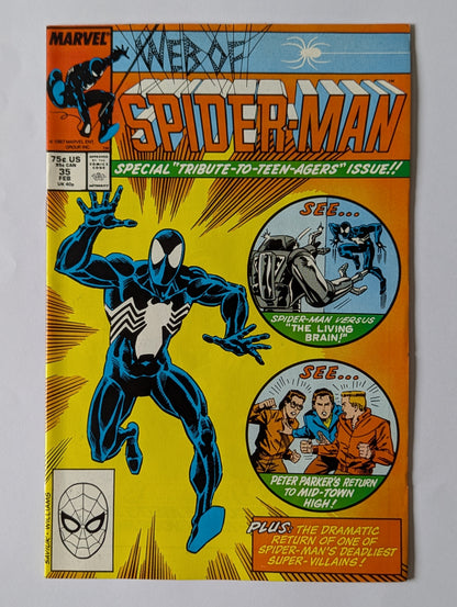 Web of Spider-Man #35 Marvel Comic Book