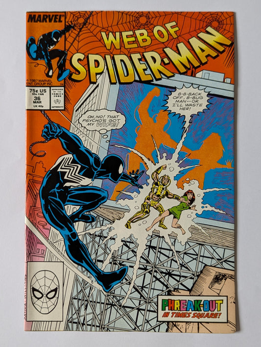 Web of Spider-Man #36 Marvel Comic Book
