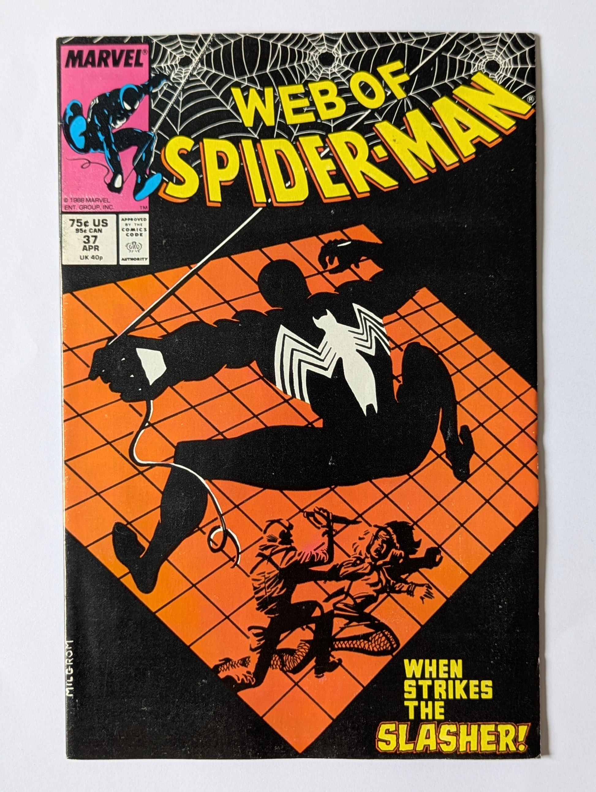 Web of Spider-Man #37 Marvel Comic Book