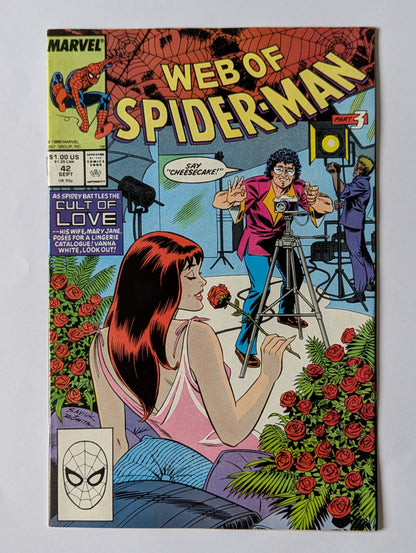 Web of Spider-Man #42 Marvel Comic Book