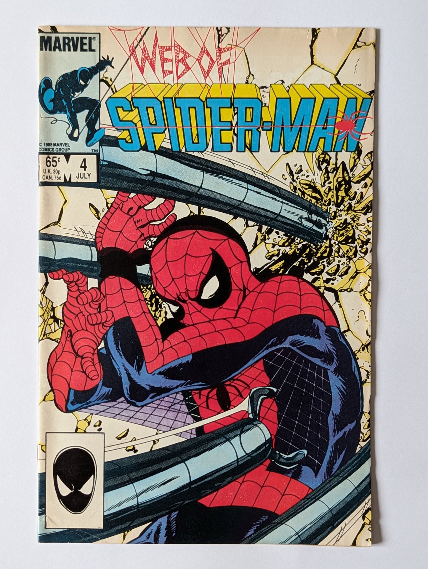 Web of Spider-Man #4 (1985 Series)