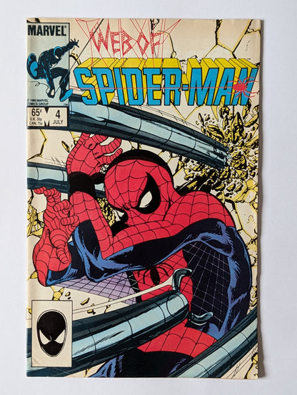 Web of Spider-Man #4 (1985 Series)