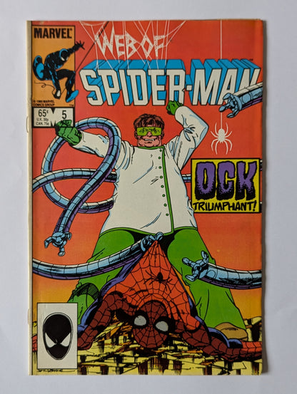 Web of Spider-Man #5 (1985 Series)