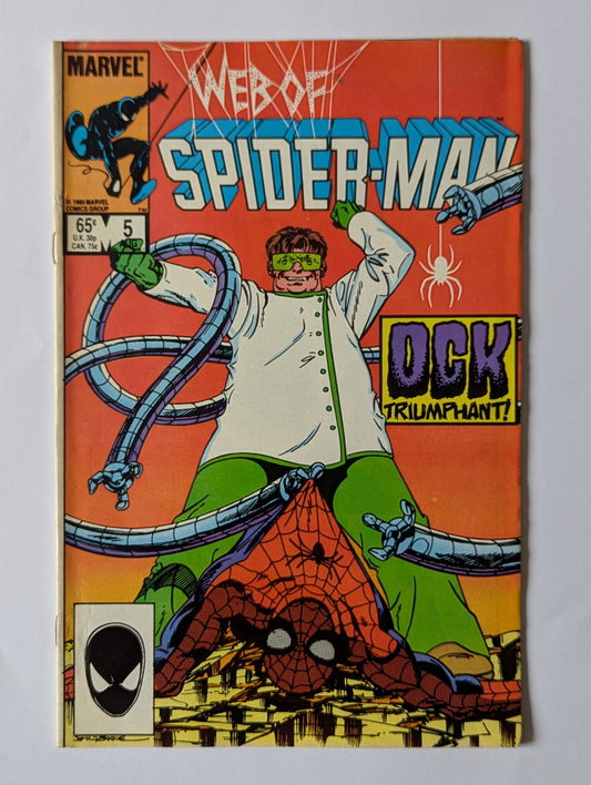 Web of Spider-Man #5 (1985 Series)