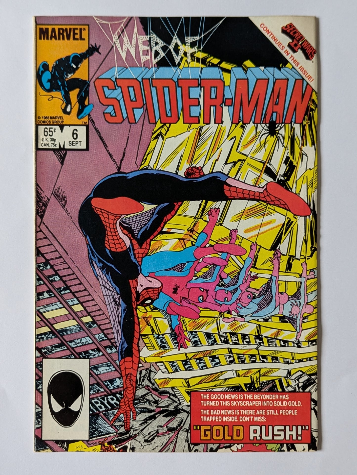 Web of Spider-Man #6 (1985 Series)