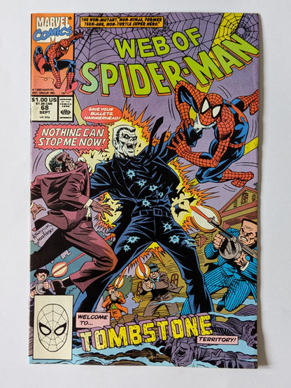 Web of Spider-Man #68 Marvel Comic Book
