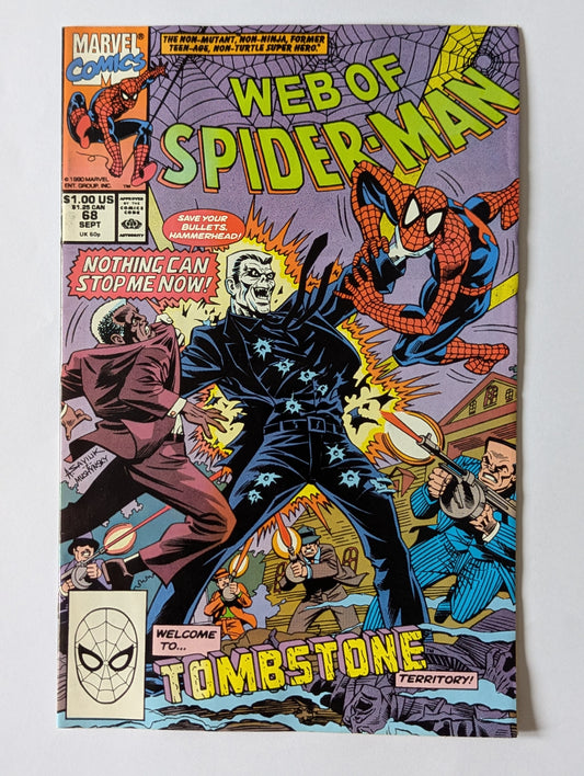 Web of Spider-Man #68 Marvel Comic Book