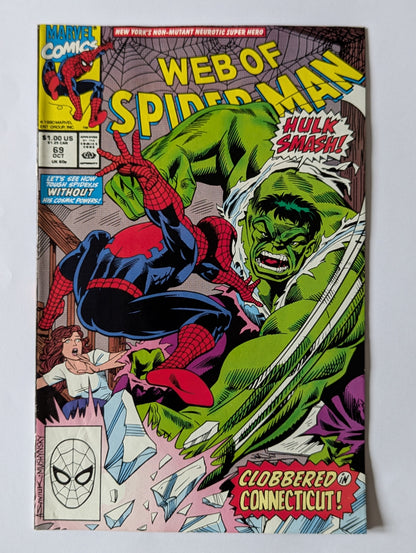 Web of Spider-Man #69 Marvel Comic Book