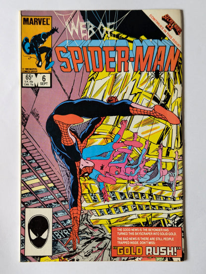 Web of Spider-Man #6 Marvel Comic Book