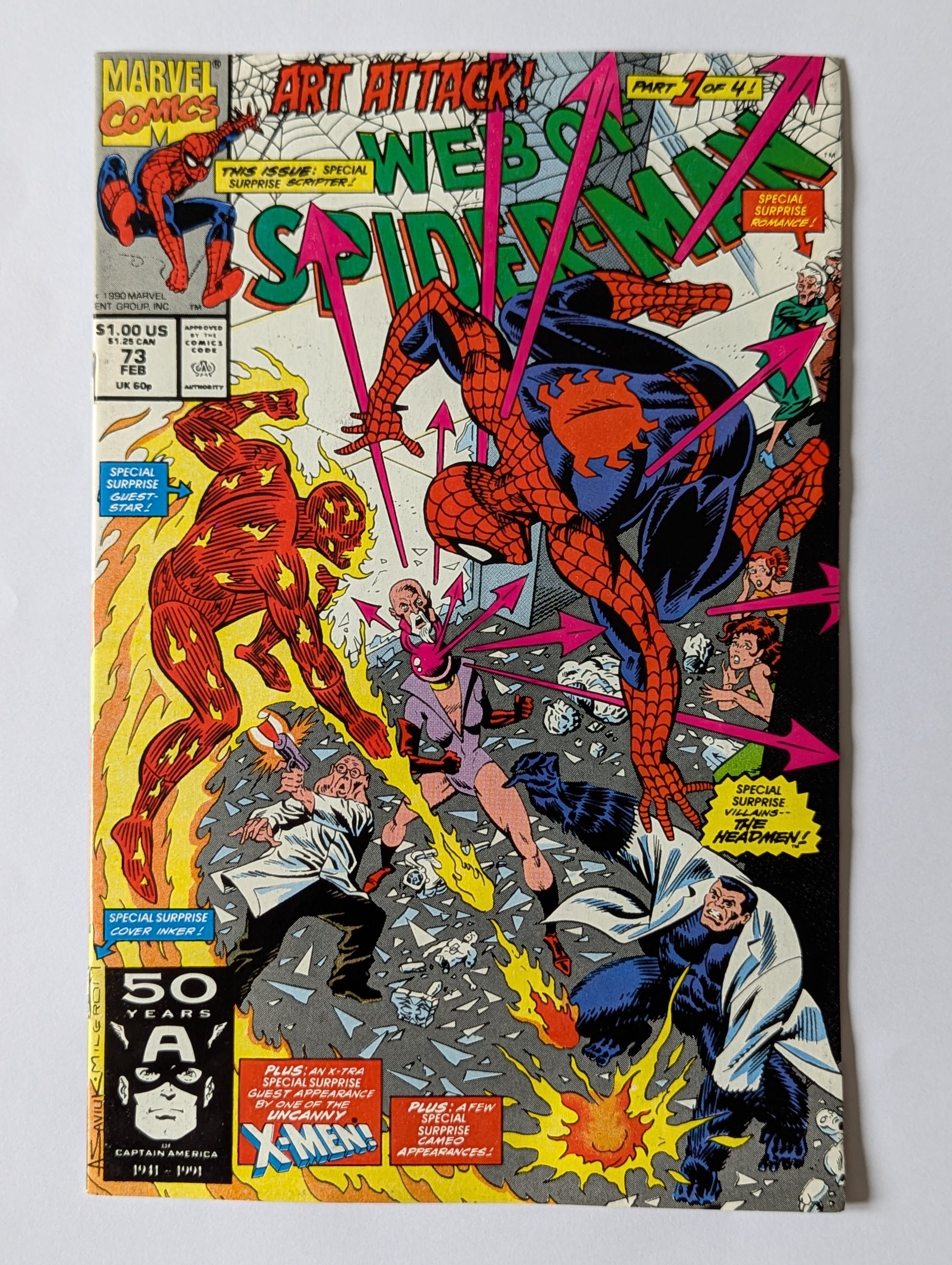 Web of Spider-Man #73 Marvel Comic Book