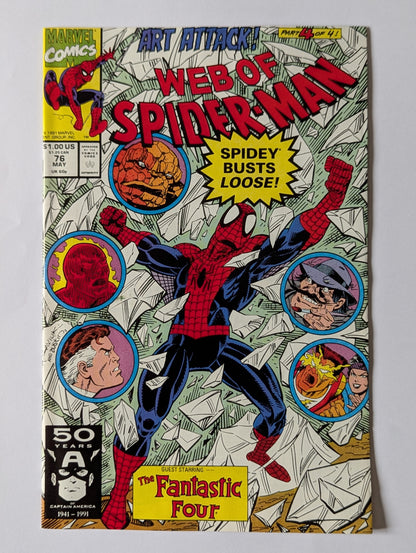 Web of Spider-Man #76 Marvel Comic Book