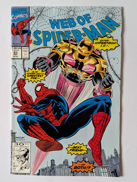 Web of Spider-Man #83 Marvel Comic Book
