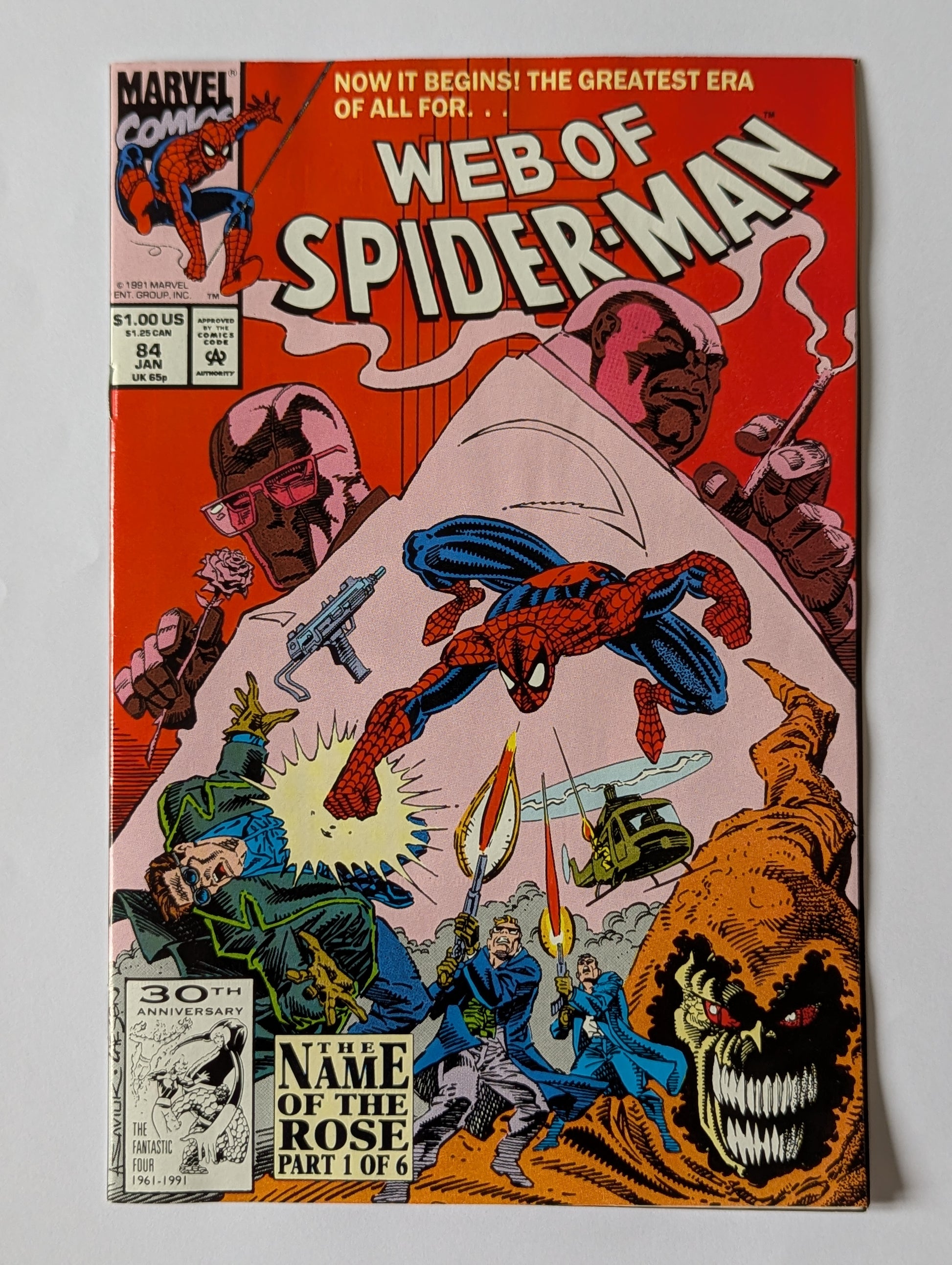 Web of Spider-Man #84 Marvel Comic Book