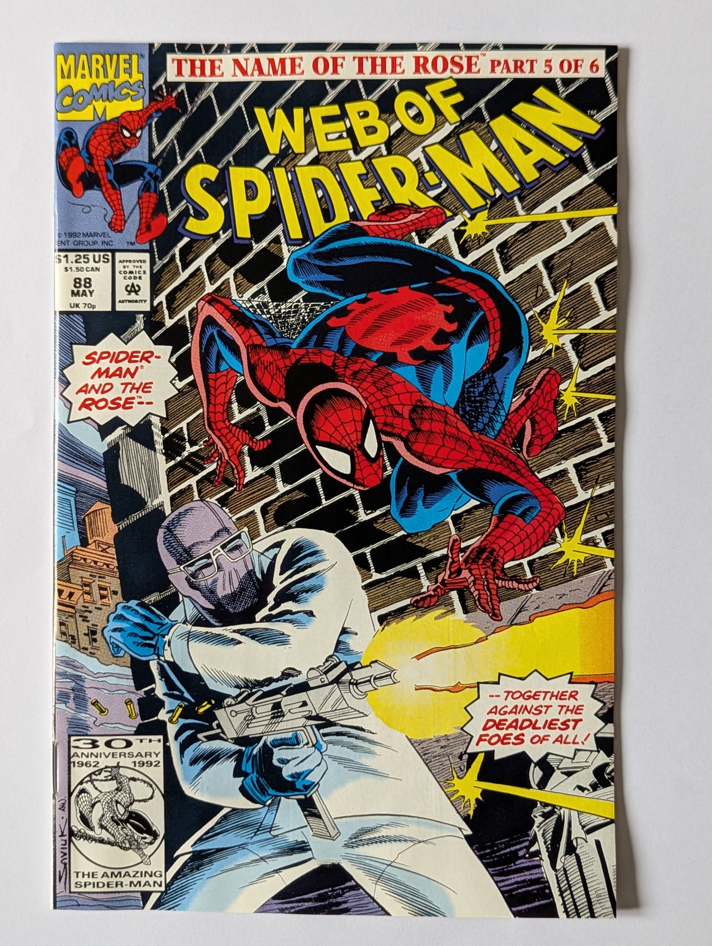 Web of Spider-Man #88 Marvel Comic Book