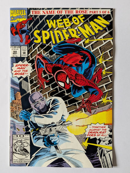 Web of Spider-Man #88 Marvel Comic Book