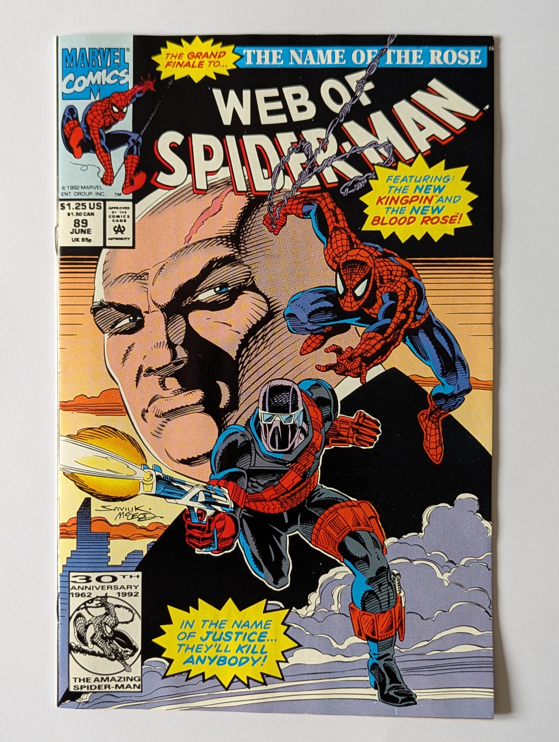 Web of Spider-Man #89 Marvel Comic Book