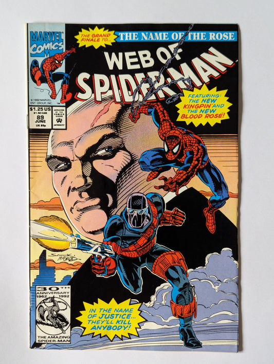 Web of Spider-Man #89 Marvel Comic Book