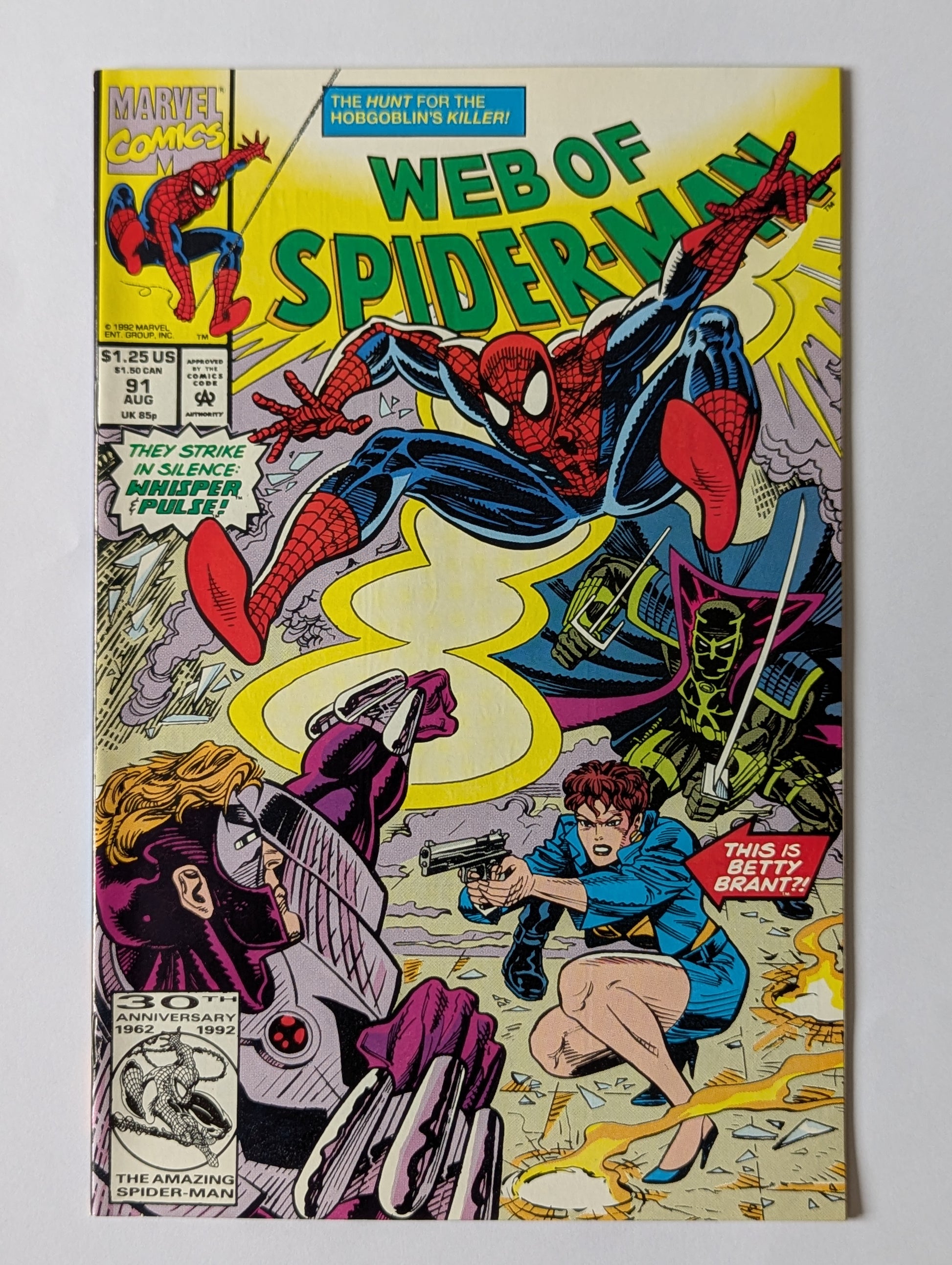 Web of Spider-Man #91 Marvel Comic Book