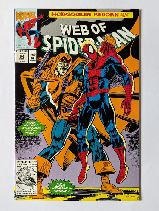 Web of Spider-Man #94 Marvel Comic Book