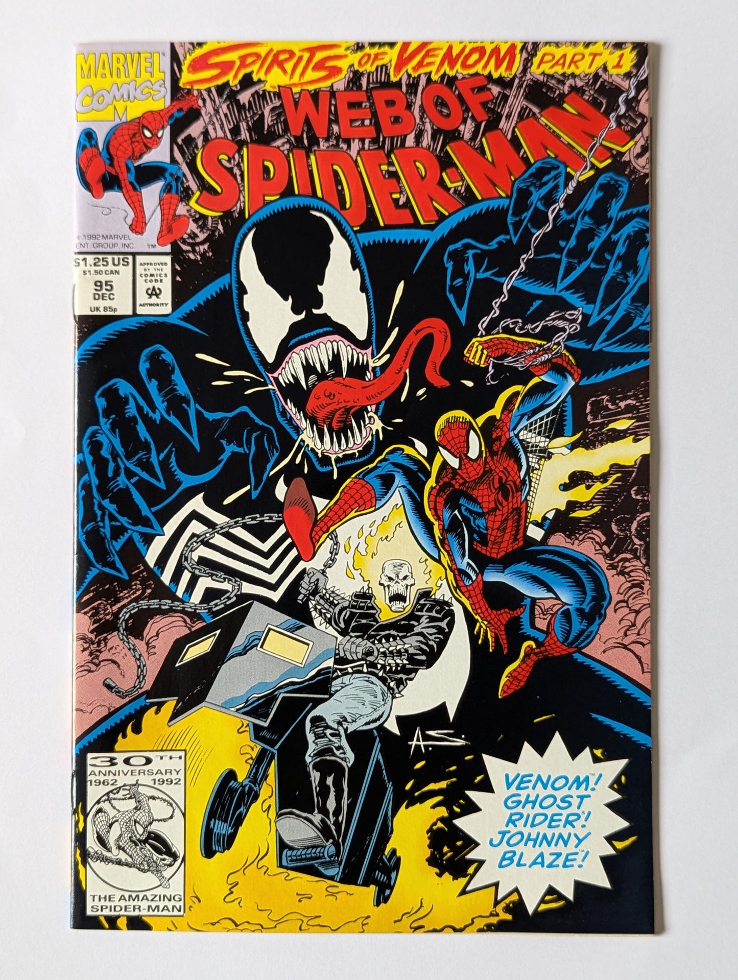 Web of Spider-Man #95 Marvel Comic Book