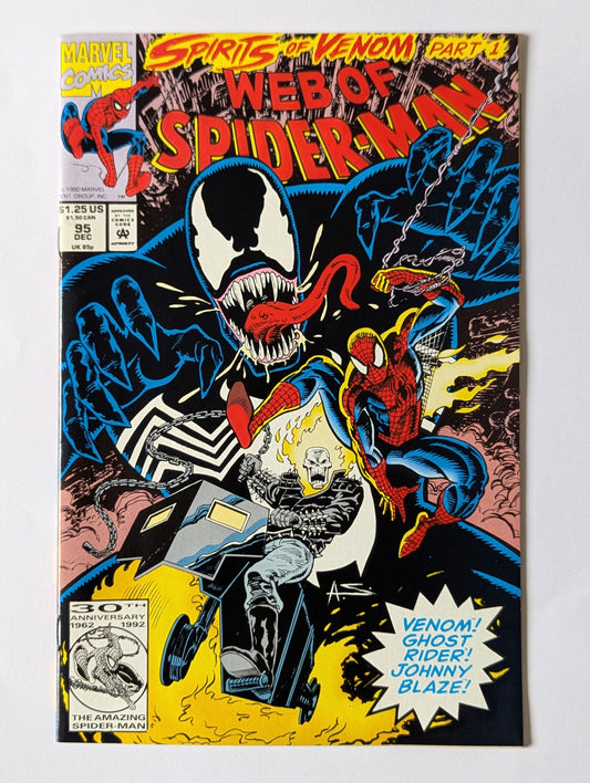 Web of Spider-Man #95 Marvel Comic Book