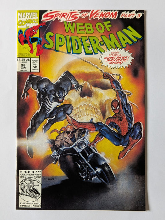 Web of Spider-Man #96 Marvel Comic Book