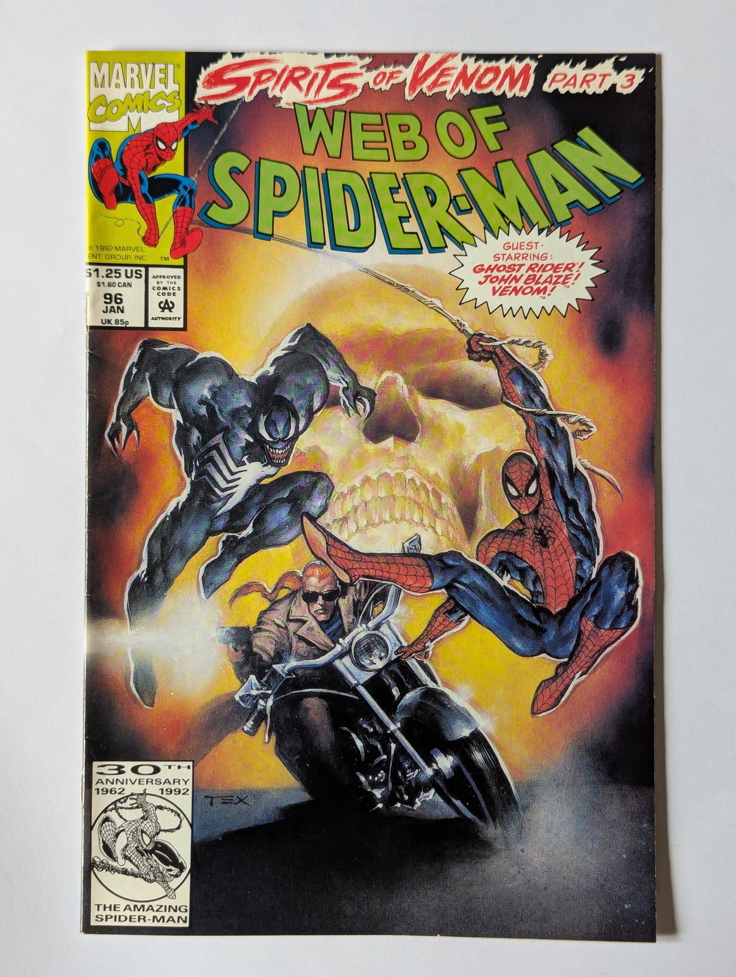Web of Spider-Man #96 Marvel Comic Book