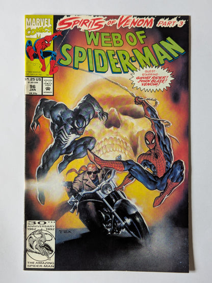 Web of Spider-Man #96 Marvel Comic Book