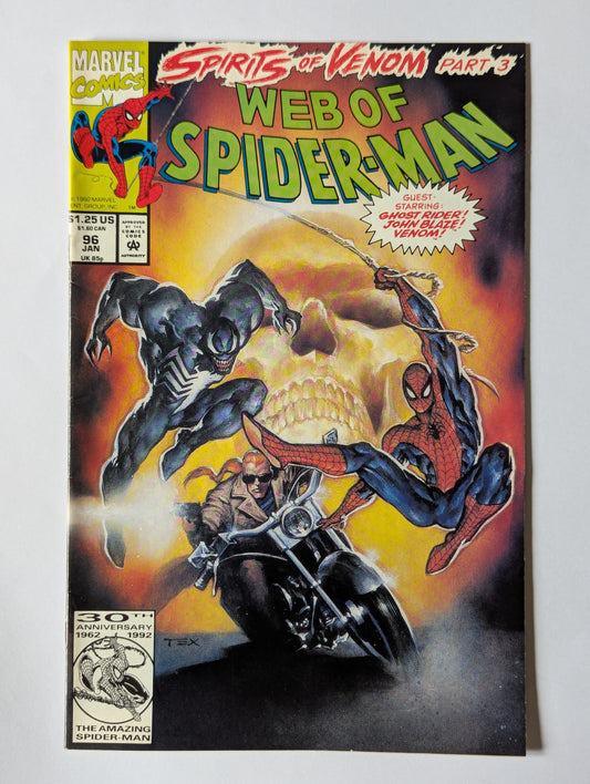 Web of Spider-Man #96 Marvel Comic Book