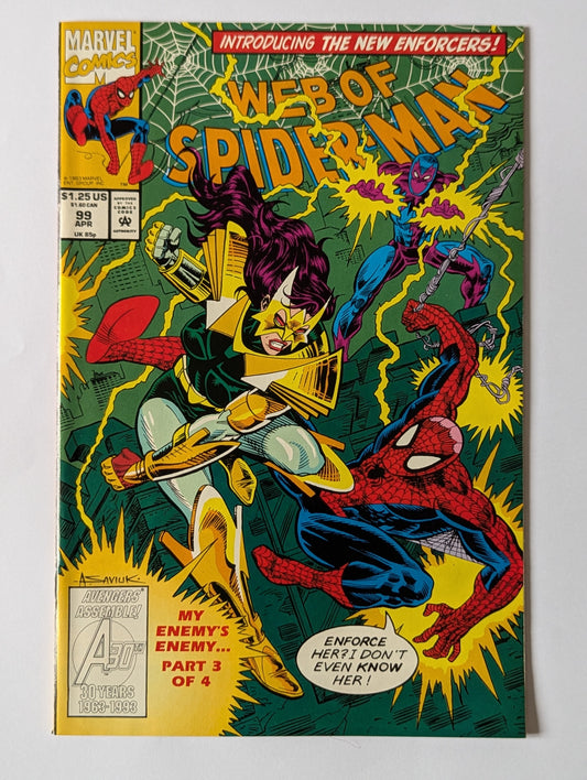 Web of Spider-Man #99 Marvel Comic Book