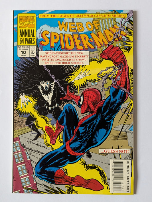 Web of Spider-Man Annual 10 Marvel Comic Book