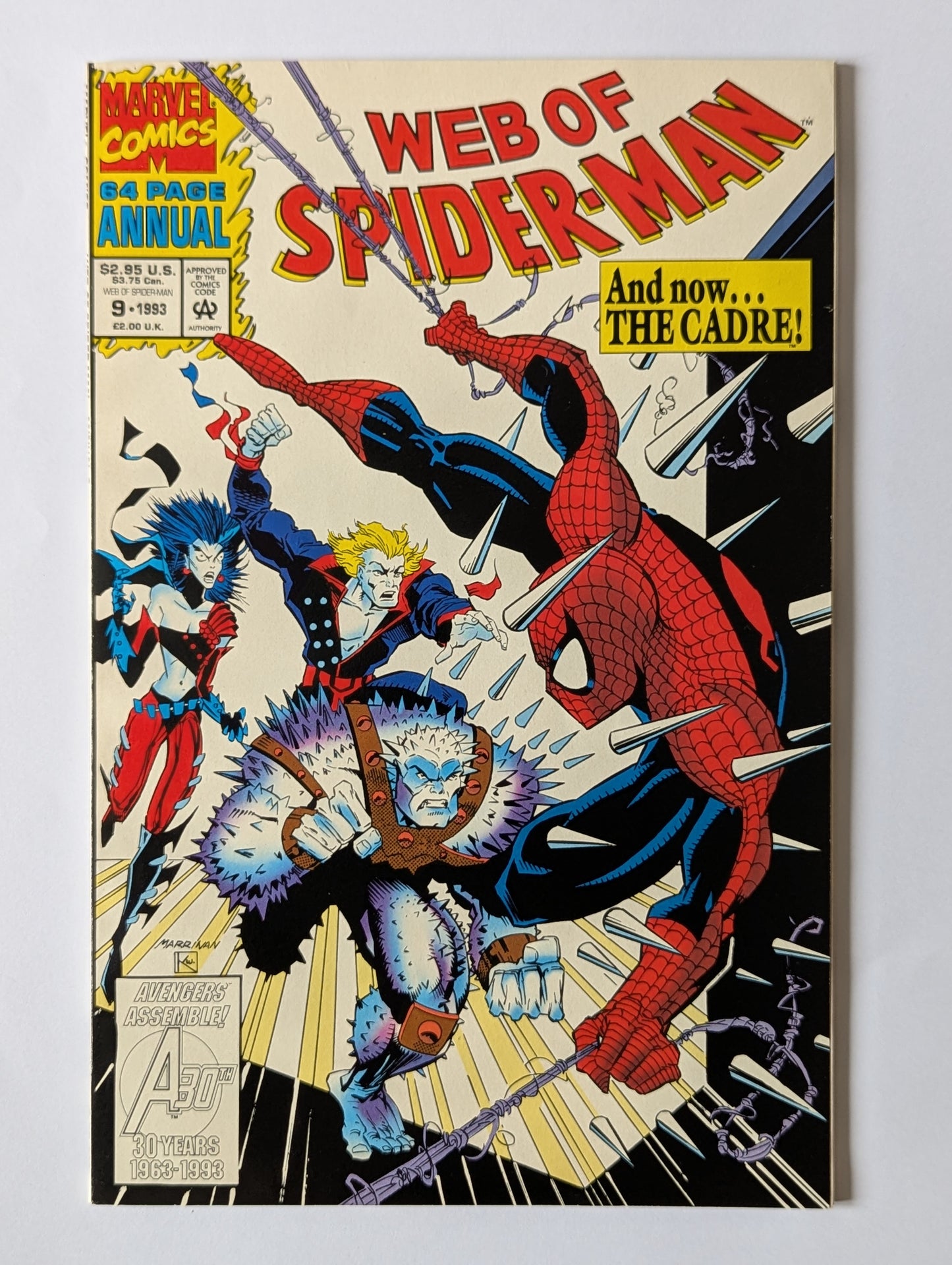 Web of Spider-Man Annual 9 Marvel Comic Book