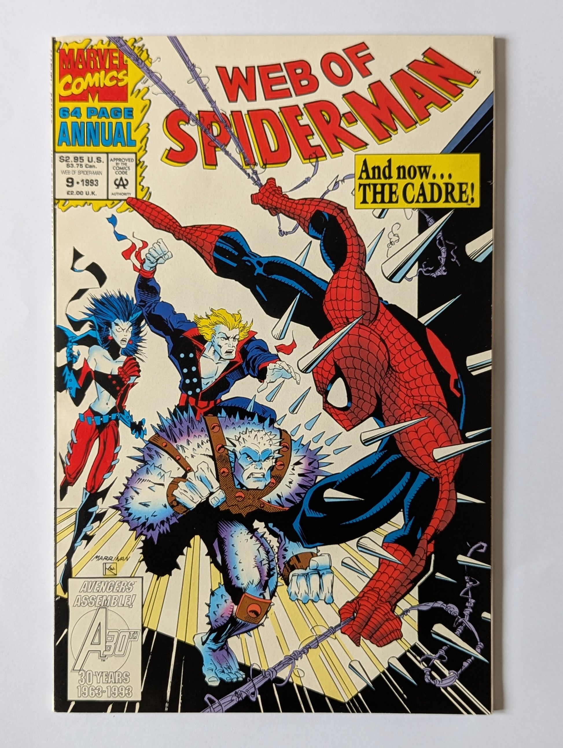 Web of Spider-Man Annual 9 Marvel Comic Book
