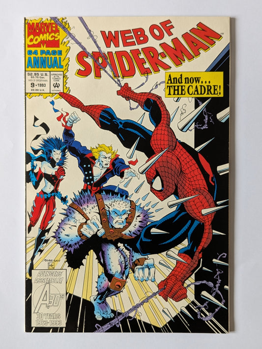Web of Spider-Man Annual 9 Marvel Comic Book