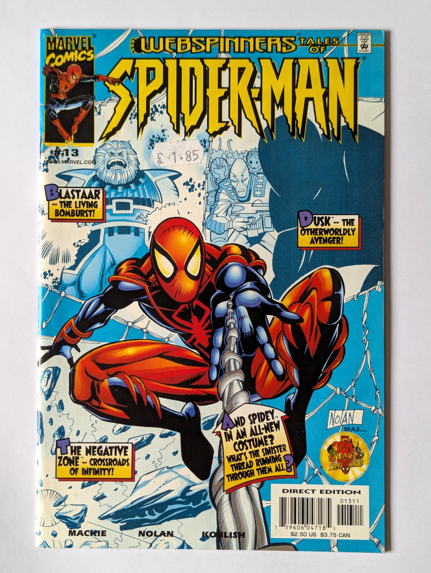 Webspinners Tales of Spider-Man #13 Marvel Comic Book