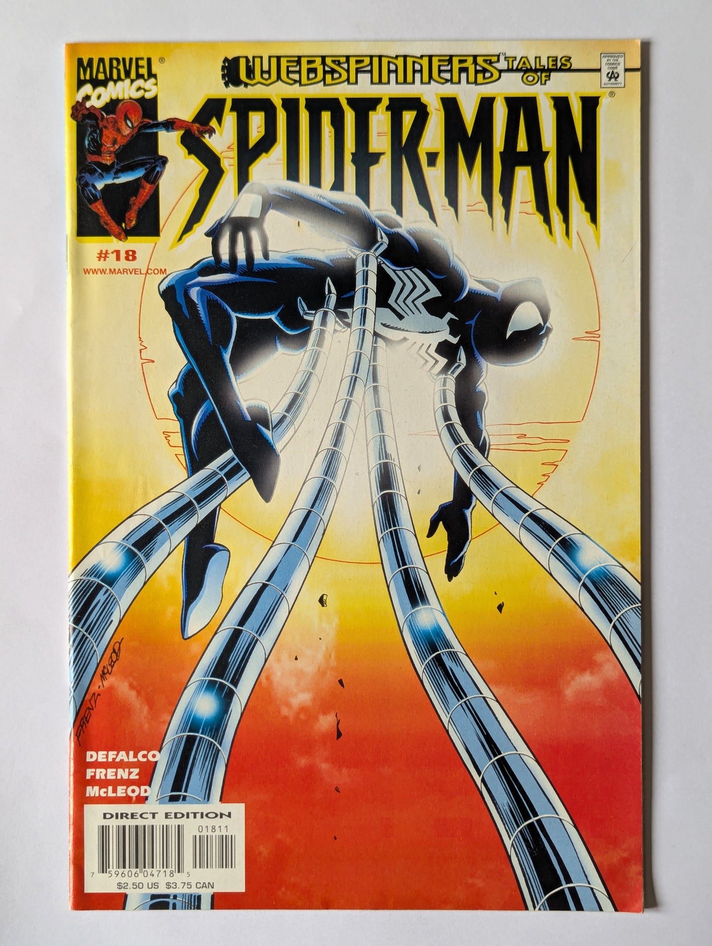 Webspinners Tales of Spider-Man #18 Marvel Comic Book